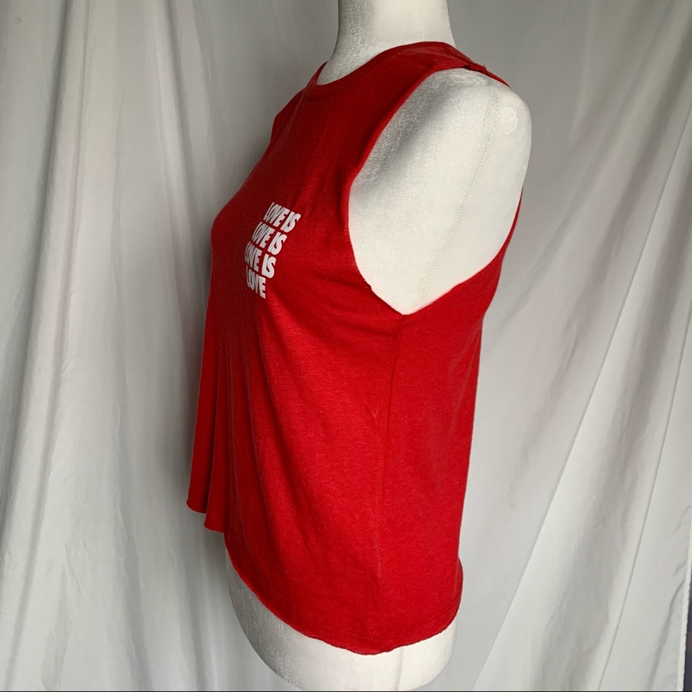 NWT Sub_Urban Riot Love Is Love Tank - Picture 6 of 13